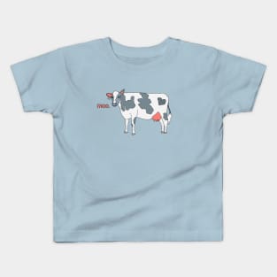 moo. Kids T-Shirt